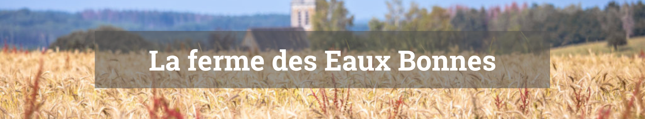 ferme des eaux bonnes