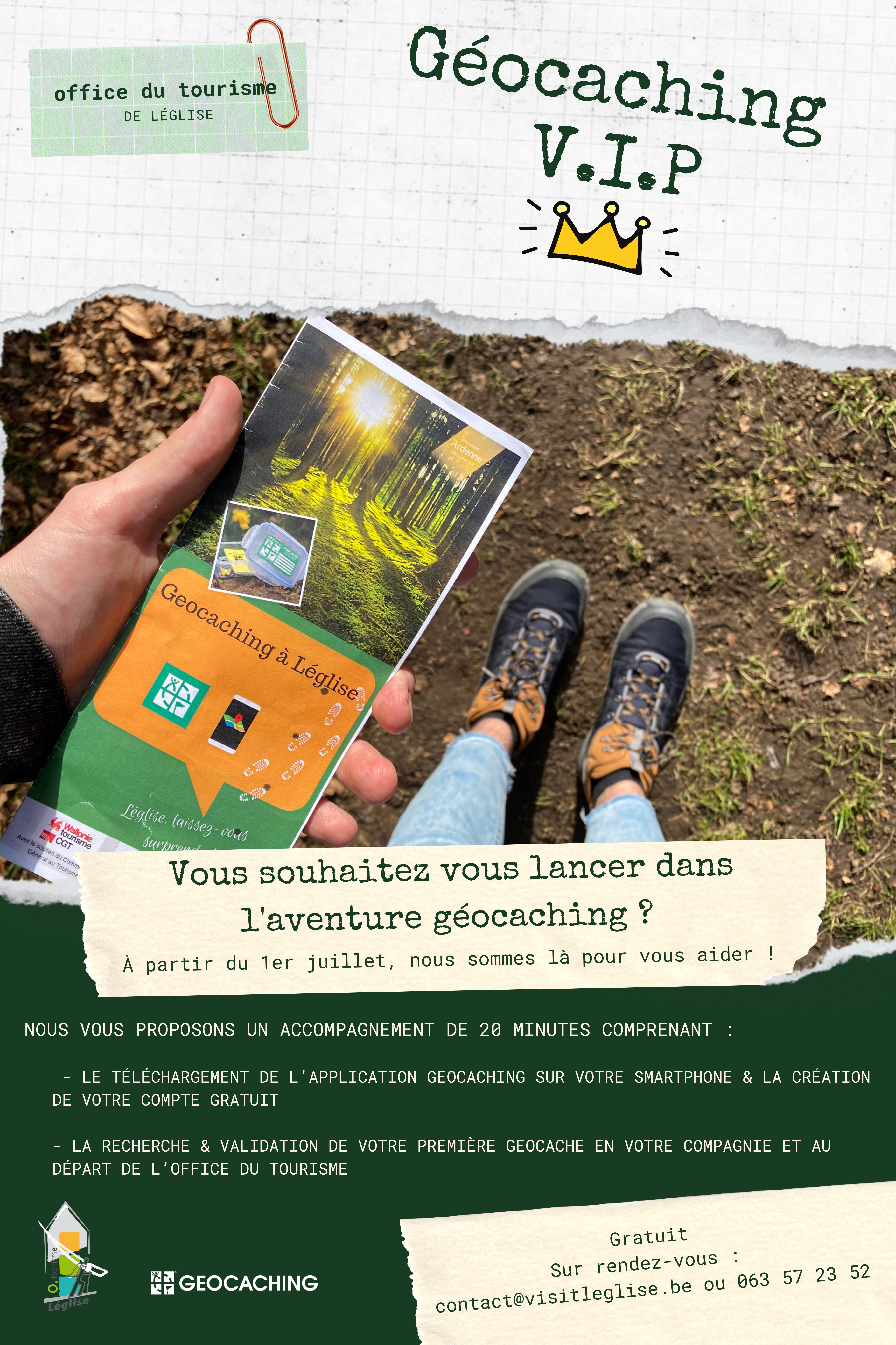 Géocaching VIP Géocaching VIP Léglise