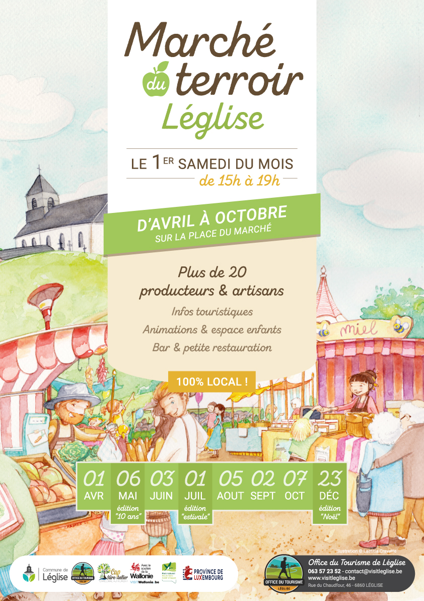 Marché du Terroir de Léglise 2023 Marché du Terroir de Léglise 2023