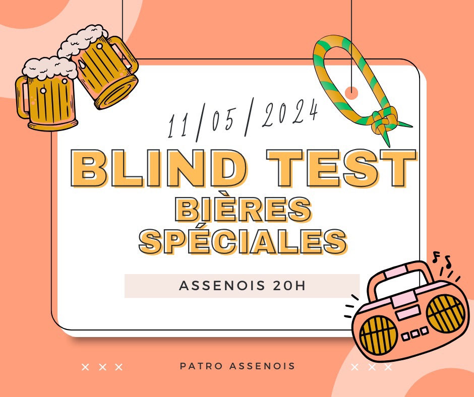 Blind test assenois