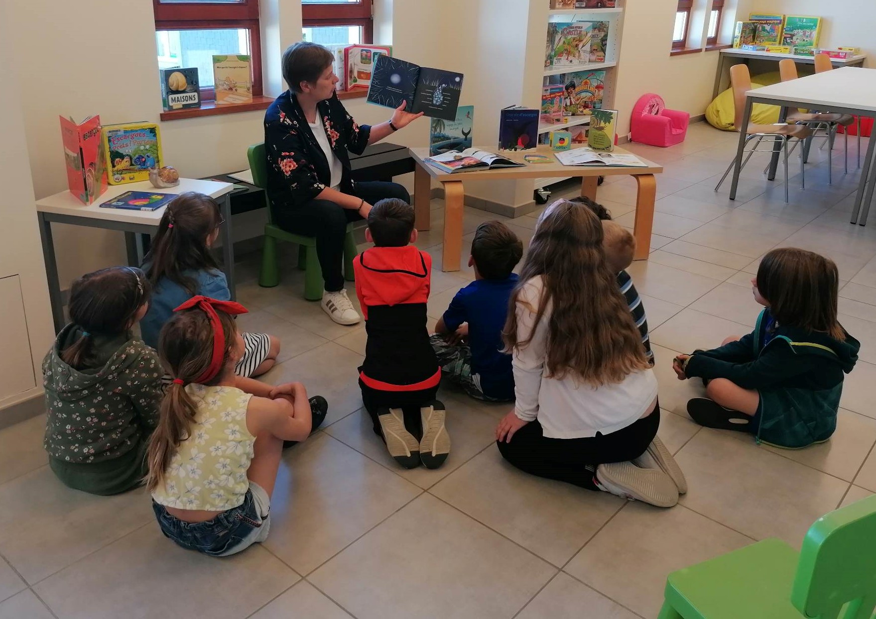 Lecture en arpentage a Léglise