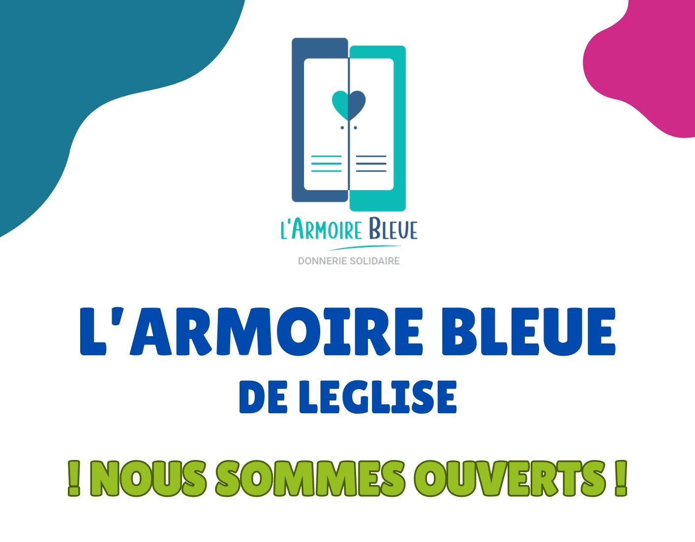 L'armoire bleue de Léglise