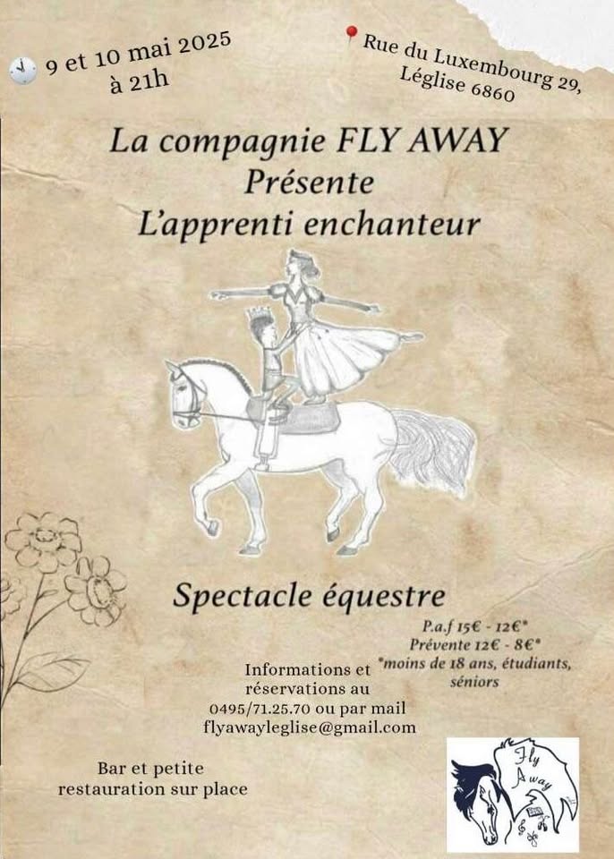 Fly away spectacle équestre