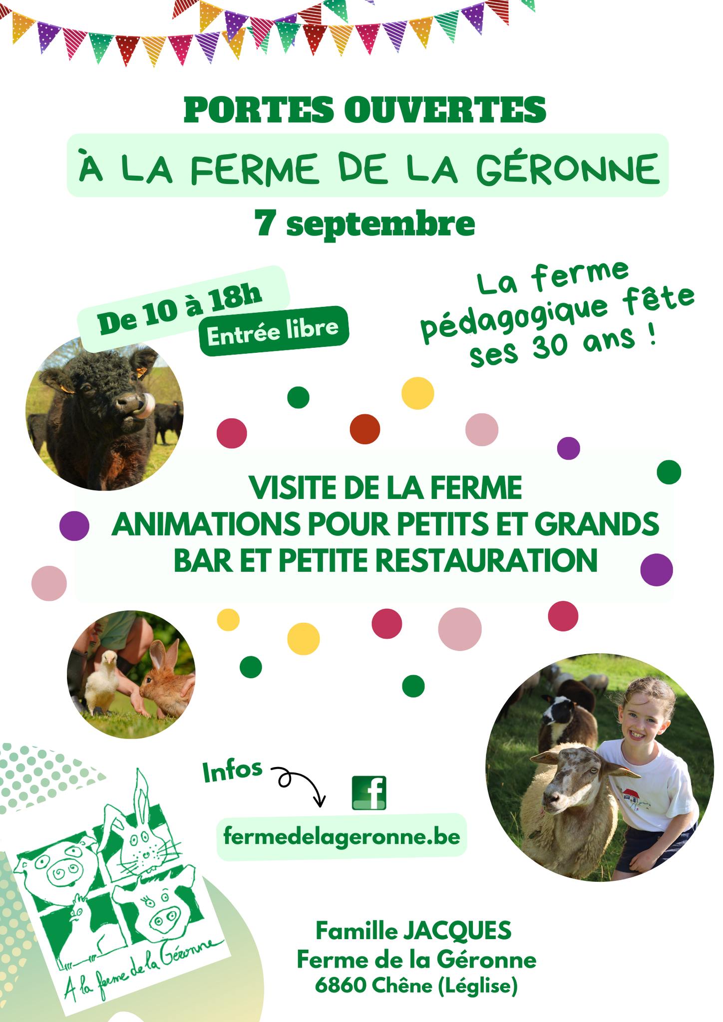 visite ferme geronne