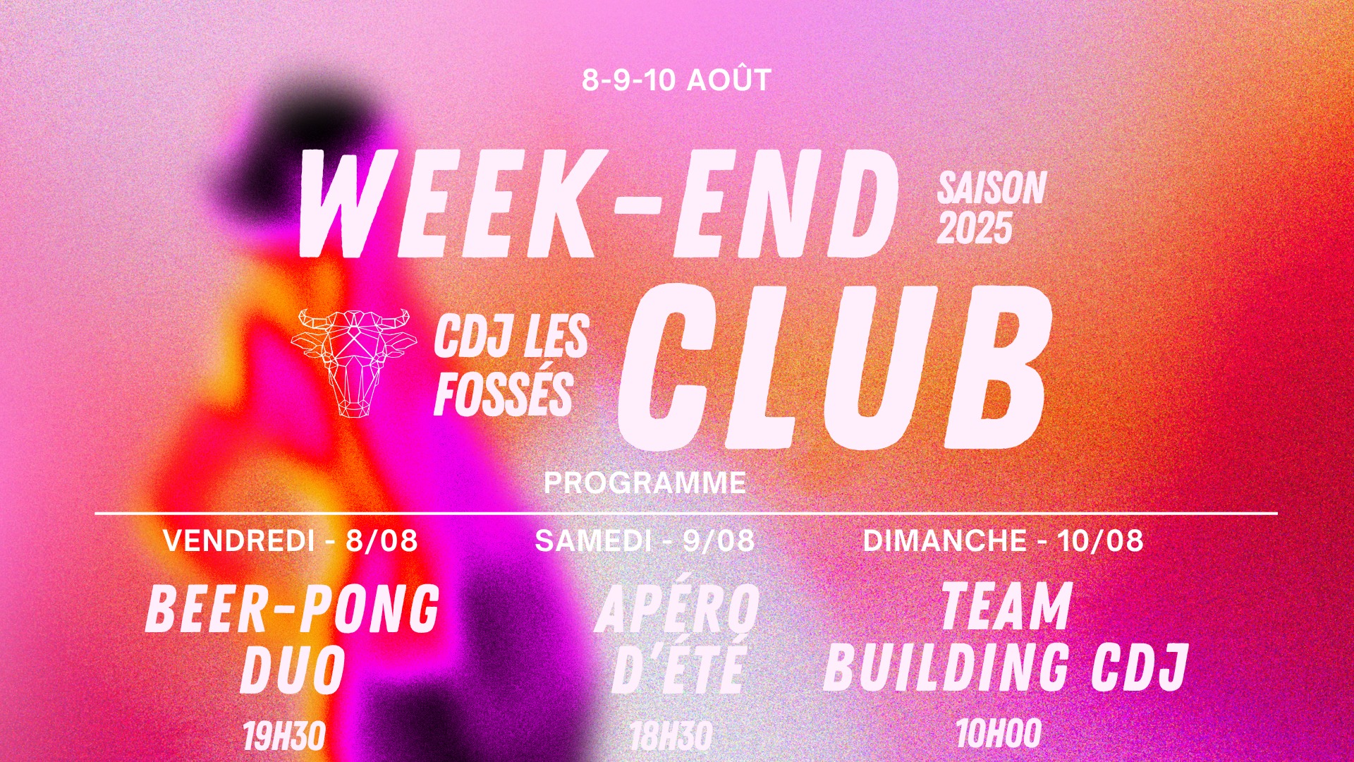 Weekend club CDJ Les Fossés