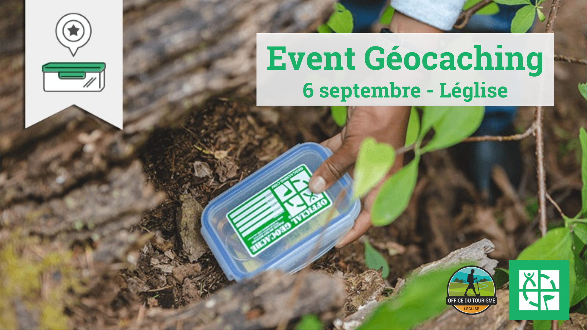 Event Géocaching 6 septembre - Léglise