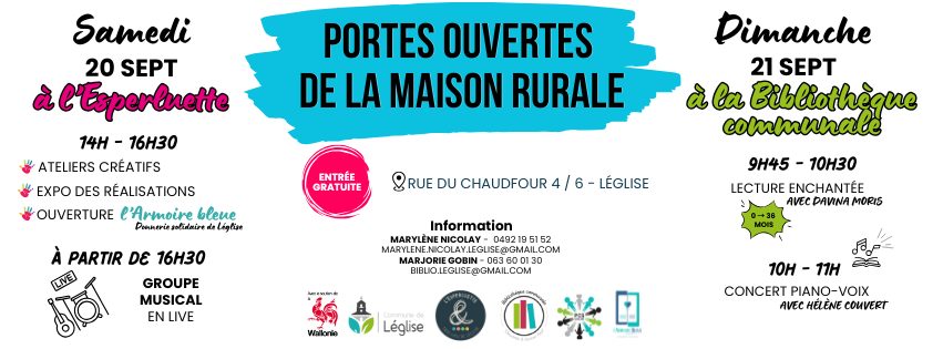 portes ouvertes de la maison rurale 2025