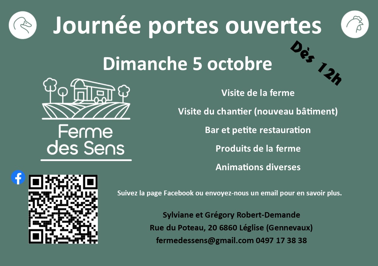 ferme des sens portes ouvertes