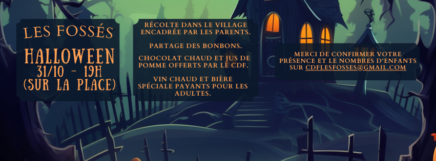 halloween les fossés