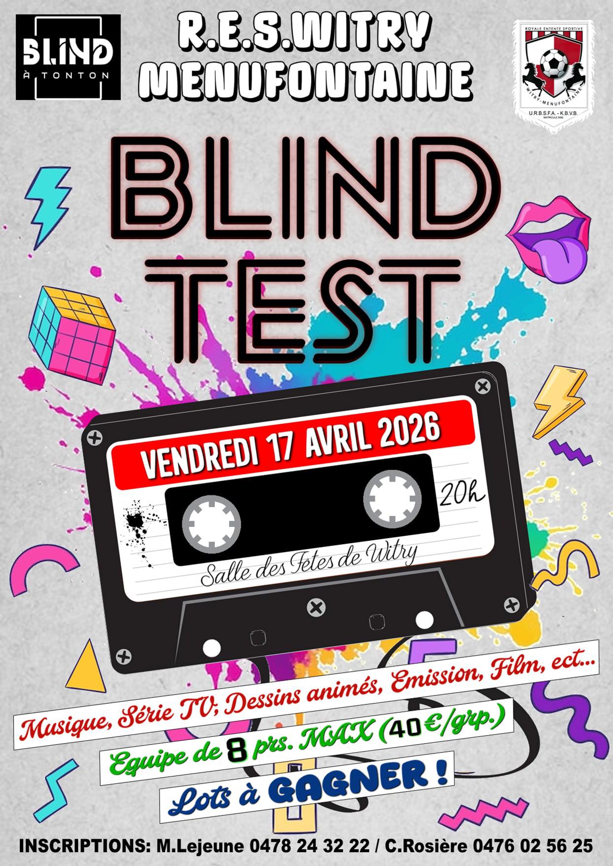 blind test witry