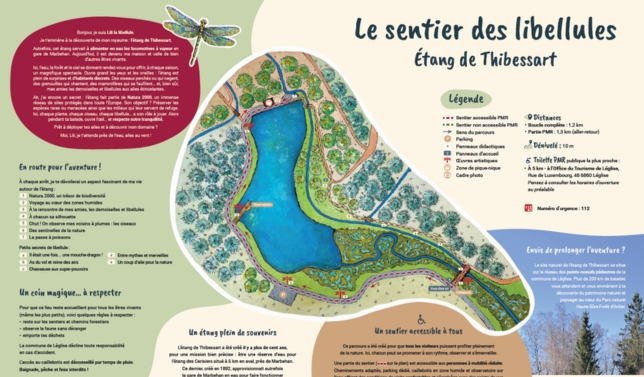 panneau accueil libellules